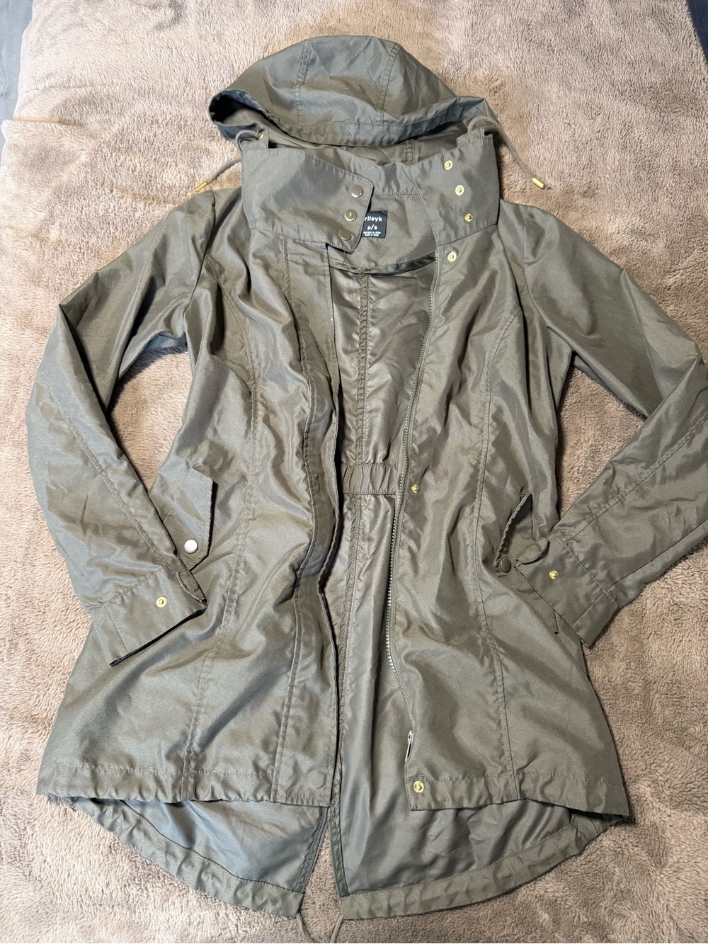 Small • Olive Green rileyk Women's Hooded Jacket